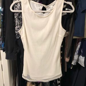 Short sleeve Banana Republic Lace Tank Top, Small
